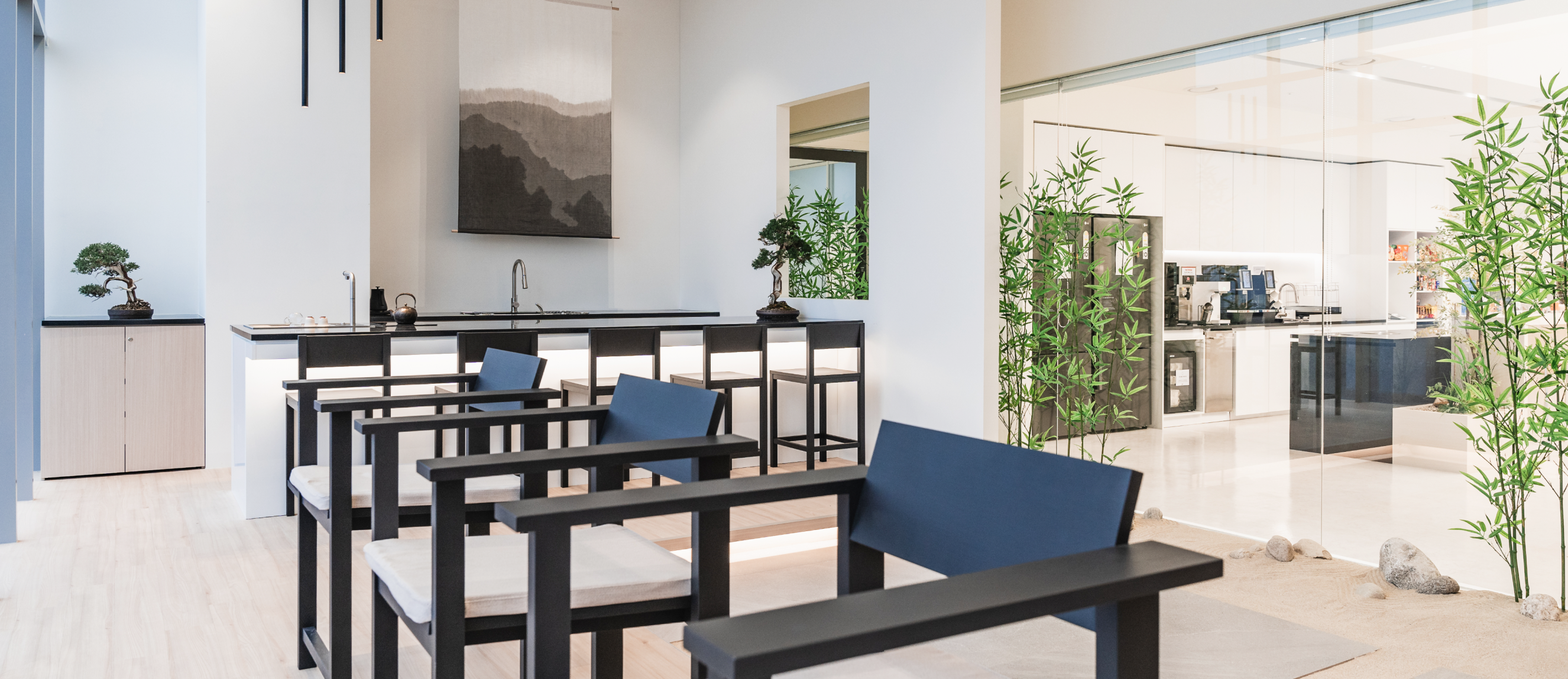 명상이나 조용한 사색을 즐길 수 있는 심리적 안정 공간